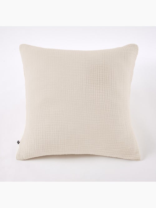 Taie d'oreiller - L'effet papillon - 100% Quadruple gaze de coton 220 gr/m² - Kiabi Taie d'oreiller - L'effet papillon - 100% Quadruple gaze de coton 220 gr/m² - Kiabi