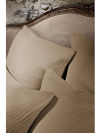 Taie d'oreiller - L'effet papillon - 100% Quadruple gaze de coton 220 gr/m²