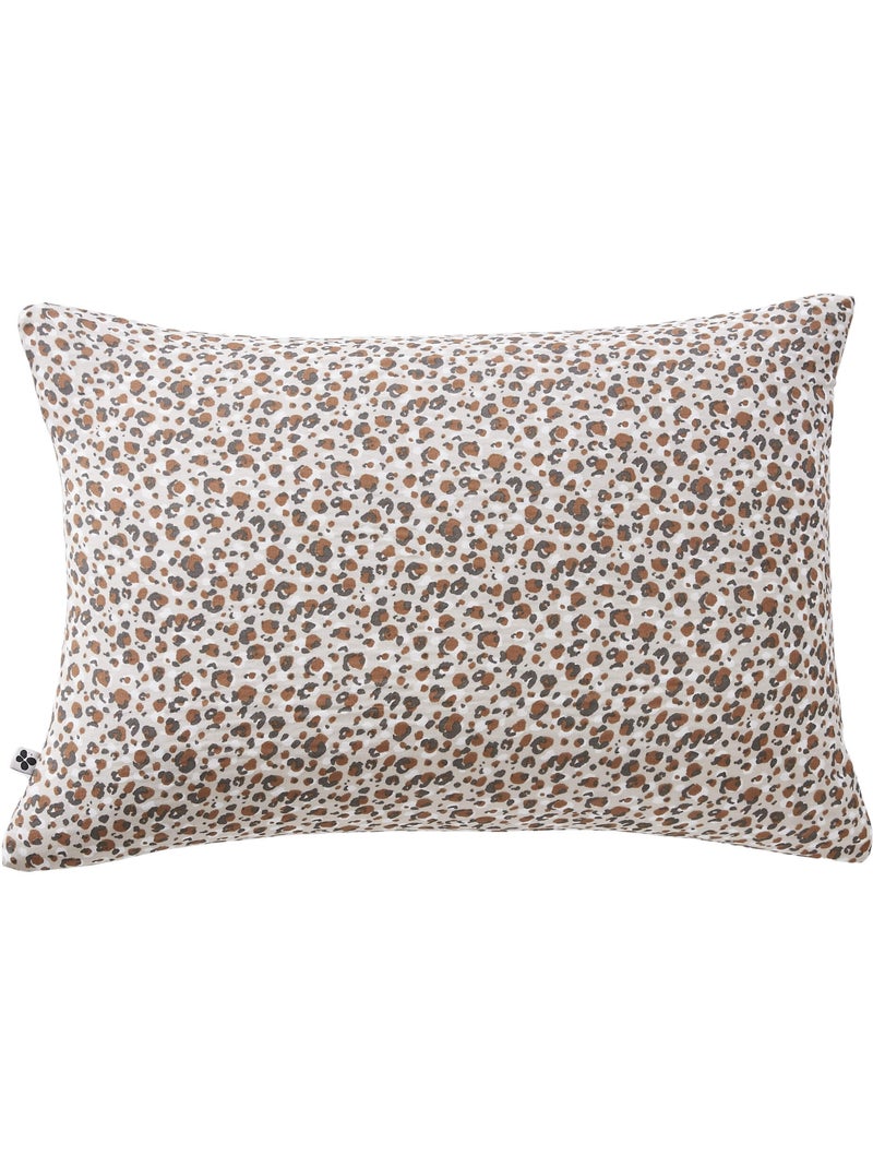 Taie d'oreiller - Terre de Nuit Beige - Kiabi