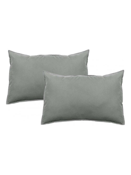 Taie d'oreiller - Vent du Sud - 100 % coton lavé 63 fils/cm² - Kiabi