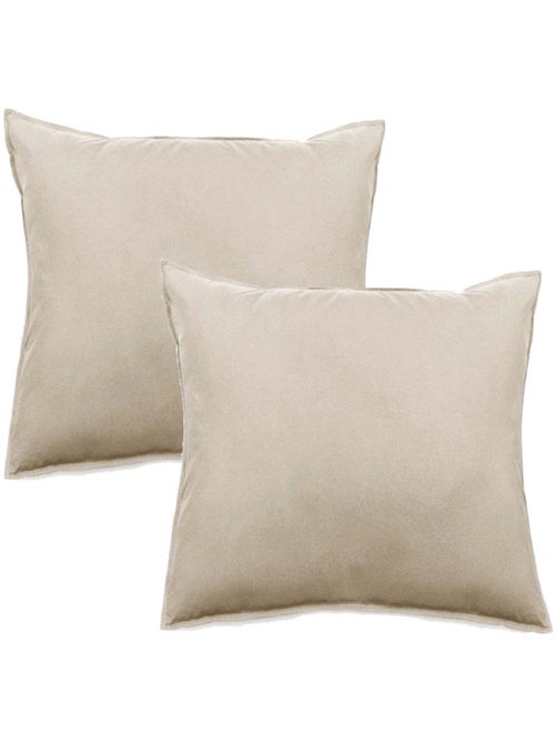 Taie d'oreiller - Vent du Sud - 100 % coton lavé 63 fils/cm² - Kiabi