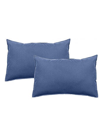 Taie d'oreiller - Vent du Sud - 100 % coton lavé 63 fils/cm²