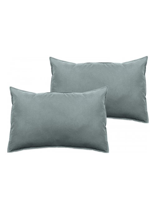 Taie d'oreiller - Vent du Sud - 100 % coton lavé 63 fils/cm² - Kiabi