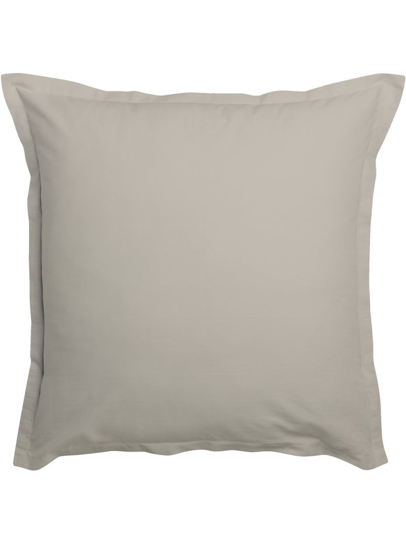 Taie d'oreiller 100 % coton essentiel Bleu canard - Kiabi