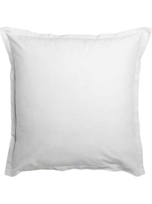 Taie d'oreiller 100 % coton essentiel - Kiabi