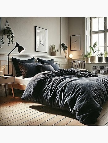 Taie d'oreiller 100 % coton essentiel