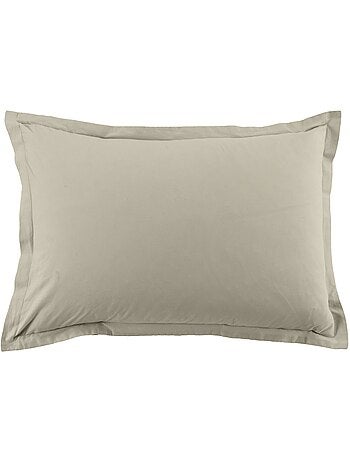 Taie d'oreiller 100 % coton essentiel