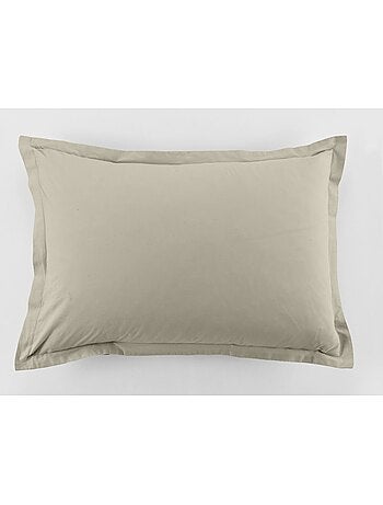 Taie d'oreiller 100 % coton essentiel