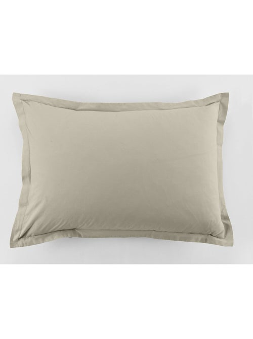 Taie d'oreiller 100 % coton essentiel - Kiabi