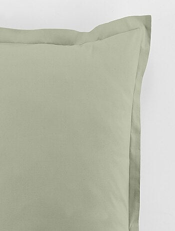 Taie d'oreiller 100 % coton essentiel