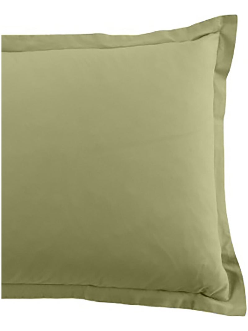 Taie d'oreiller 100 % coton essentiel Verveine - Kiabi