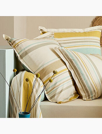 Taie d'oreiller 100% coton HUGO