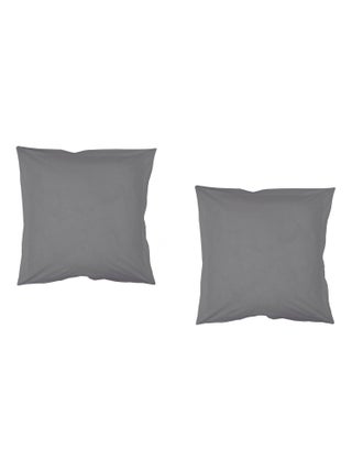 Taie d'oreiller 100% coton (lot de 2)