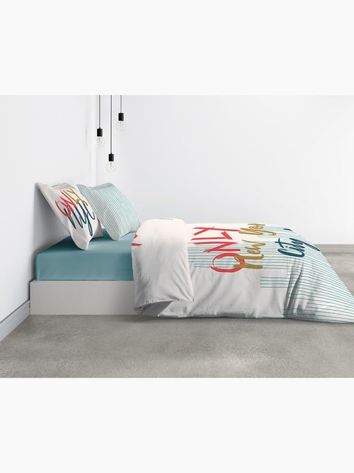 Taie d'oreiller 100 % coton meno - Kiabi