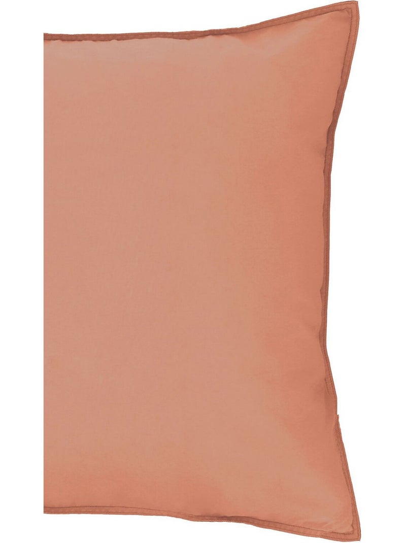 Taie d'oreiller 100 % coton meno Gris foncé - Kiabi