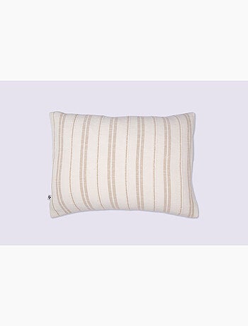 Taie d’oreiller 100% coton texturé tom