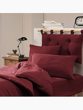 Taie d'oreiller 100 % gaze de coton ozen