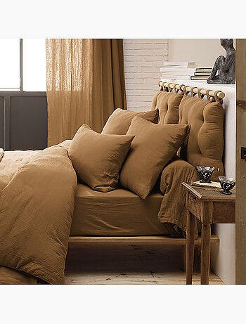 Taie d'oreiller 100 % gaze de coton ozen