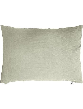 Taie d'oreiller 100 % gaze de coton ozen
