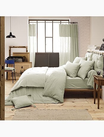 Taie d'oreiller 100 % gaze de coton ozen