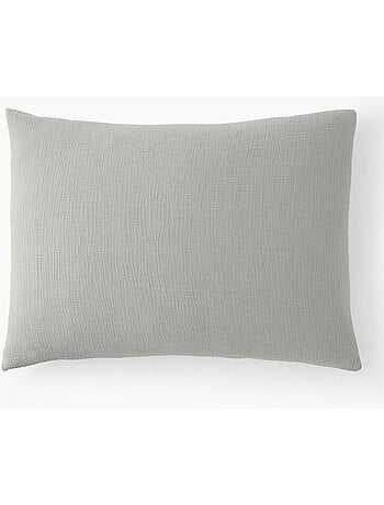 Taie d'oreiller 100 % gaze de coton pur