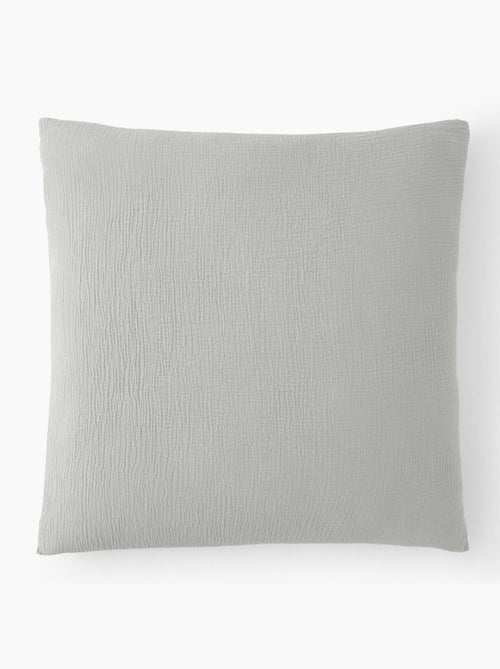 Taie d'oreiller 100 % gaze de coton pur - Kiabi Taie d'oreiller 100 % gaze de coton pur - Kiabi