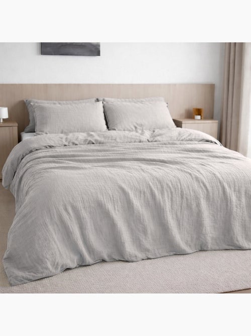 Taie d'oreiller 100 % gaze de coton pur - Kiabi