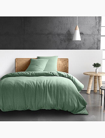 Taie d'oreiller 100 % gaze de coton pur