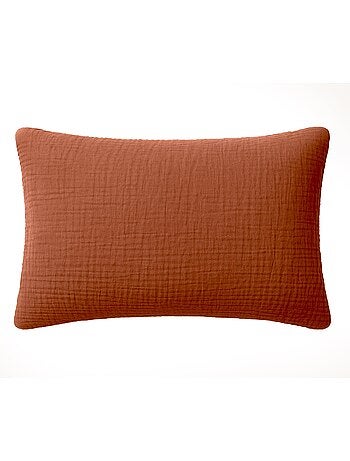 Taie d'oreiller 100 % gaze de coton pur
