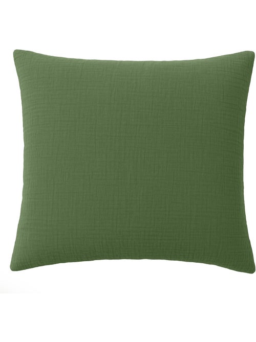 Taie d'oreiller 100 % gaze de coton pur - Kiabi