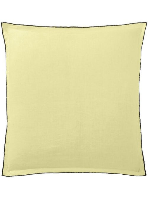 Taie d'oreiller 100 % lin signature - Kiabi Taie d'oreiller 100 % lin signature - Kiabi