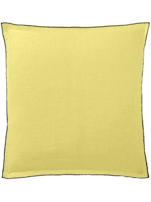 Taie d'oreiller 100 % lin signature - Kiabi Taie d'oreiller 100 % lin signature - Kiabi
