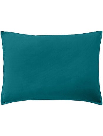 Taie d'oreiller 100 % percale de coton elegance