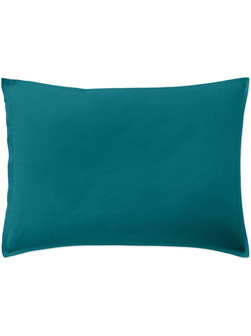 Taie d'oreiller 100 % percale de coton elegance - Kiabi