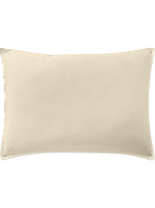 Taie d'oreiller 100 % percale de coton elegance - Kiabi