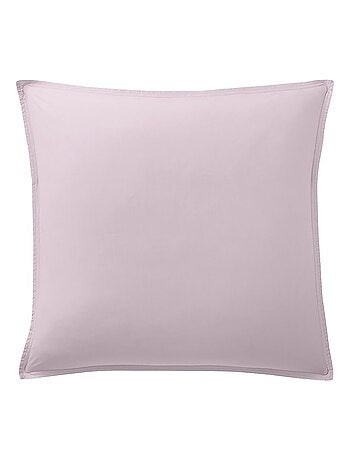 Taie d'oreiller 100 % percale de coton elegance