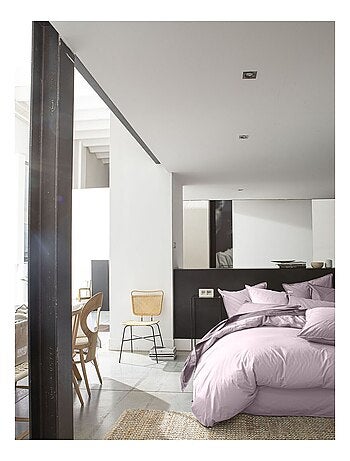 Taie d'oreiller 100 % percale de coton elegance