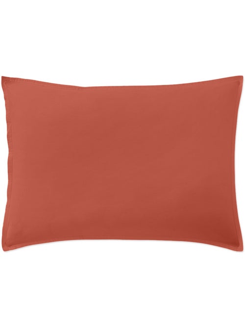 Taie d'oreiller 100 % percale de coton elegance - Kiabi