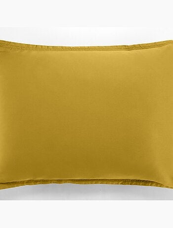 Taie d'oreiller 100 % satin de coton