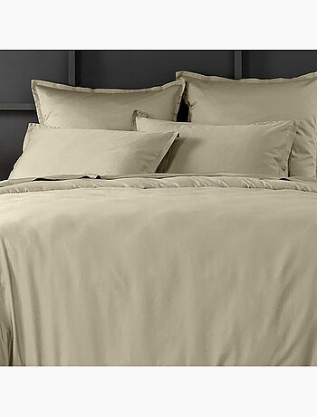 Taie d'oreiller 100 % satin de coton