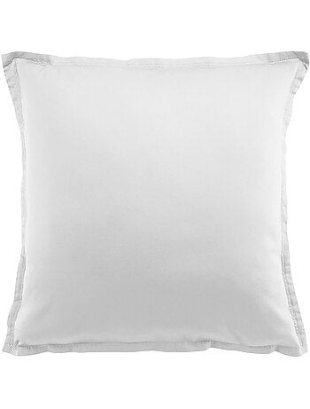 Taie d'oreiller 100 % satin de coton