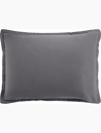 Taie d'oreiller 100 % satin de coton