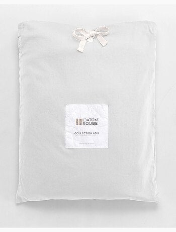 Taie d'oreiller 100 % satin de coton désir