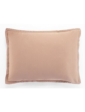Taie d'oreiller 100 % satin de coton