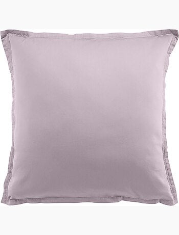 Taie d'oreiller 100 % satin de coton
