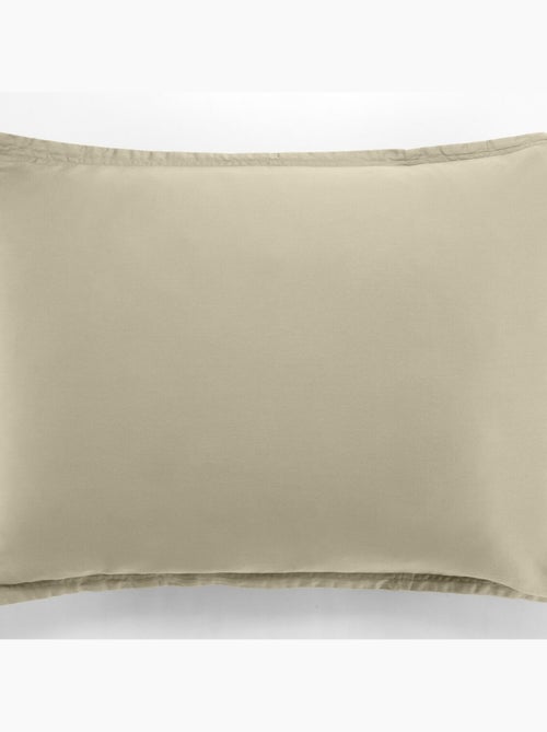 Taie d'oreiller 100 % satin de coton - Kiabi Taie d'oreiller 100 % satin de coton - Kiabi