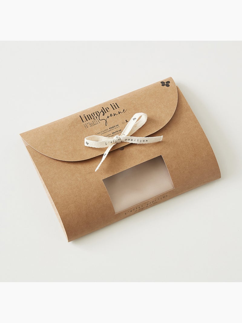 Taie d’Oreiller – 100 % Soie de Mûrier – Soanne Beige - Kiabi