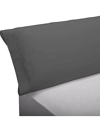 Taie d'oreiller 150x40cm | PIKOLIN HOME | 100% Coton | Gris