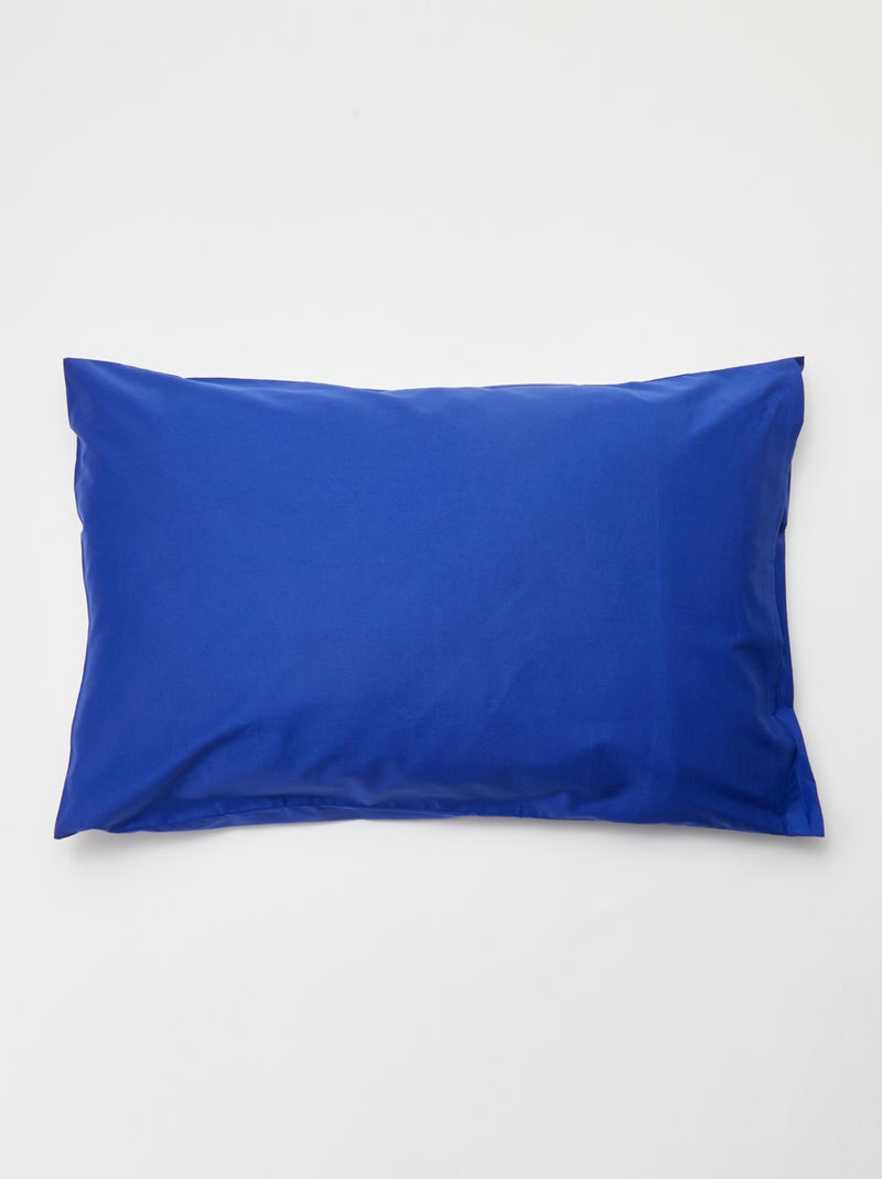 Taie d'oreiller 50 x 70 cm - Kiabi Home Bleu - Kiabi