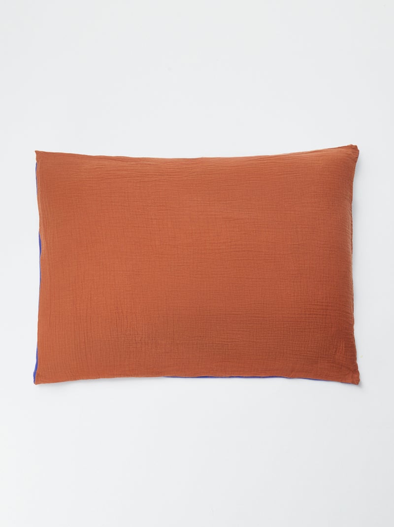 Taie d'oreiller (50 x 70 cm) - Kiabi Home Bleu - Kiabi